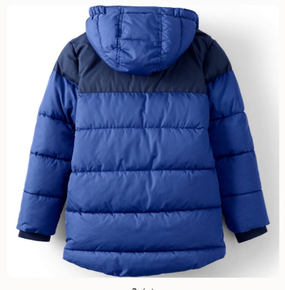 Land's End Hooded Youth Parka Jacket nwt - Picture 4 of 4